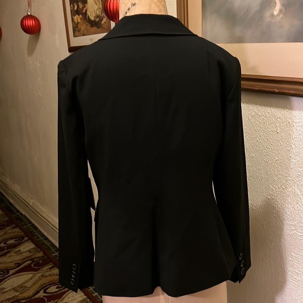 Women's Vince Camuto Black One Button Blazer Jacket NWT Size 10 - Picture 9 of 13